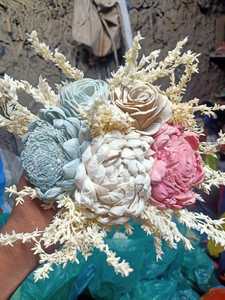 ช่อดอกไม้แห้งธรรมชาติ ยูคาลิปตัสลาเวนเดอร์แบบรักษ์โลก ตกแต่งบ้านสไตล์โบโฮ จัดดอกไม้สำหรับงานแต่งงาน ขายส่ง - Product Image 4