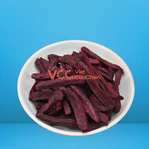 มันเทศม่วงทอดสุญญากาศคุณภาพพรีเมียม 100% VF |   ขนมขบเคี้ยวกรอบ ไม่มีน้ำตาลเพิ่ม สุขภาพดี ขายส่ง รับผลิตแบบ OEM แบรนด์ส่วนตัว - Product Image 1