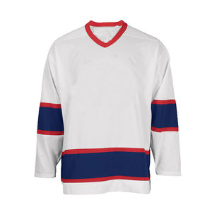 Maillot de lacrosse à manches courtes avec design personnalisé par sublimation, logo personnalisé, 100% polyester, respirant, col en V, pour hommes, Massee Sports - Product Image 2