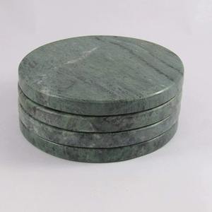 Posavasos de Mármol de Lujo, Tapete de Piedra Pulida para Mesa, para Cócteles y Eventos, Posavasos de Mármol Hecho a Mano - Product Image 1