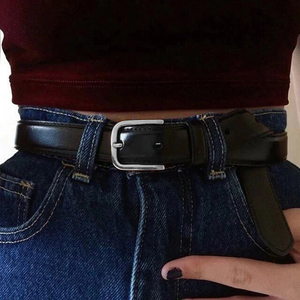 Ceintures en cuir de vache pour hommes, pour un usage décontracté, écologiques, légères, durables, boucle en acier de haute qualité, haute résistance, style unique, en ligne - Product Image 5