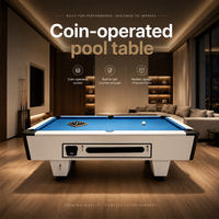 Table de billard professionnelle américaine de luxe de 7 pieds, à jetons, pour 9 boules, avec retour automatique des billes, pour usage domestique