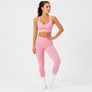 Sujetador deportivo push-up, top corto cómodo para fitness, transpirable, de alto impacto, para entrenamiento en el gimnasio, diseño elegante y moderno, diseño personalizado. - Product Image 1