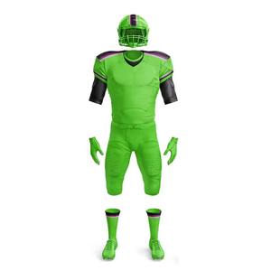 Uniforme de Fútbol Americano Personalizado con Logotipo y Color a Medida, Tela de Spandex/Poliéster para Entrenamientos, Partidos y Competiciones Oficiales - Product Image 1