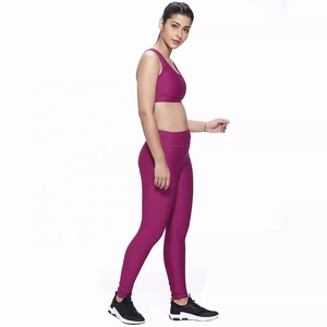 Women's High-Waist Fitness Clothing Plus Size Gym And Yoga Set With Shorts Summer Wholesale Gym Running Leggings Yoga Set - Product Image 2