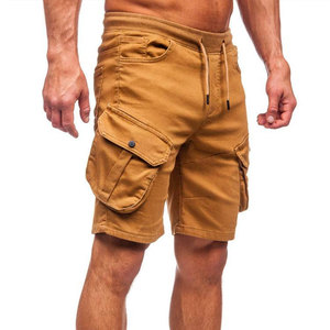 Pantalones Cortos Cargo Casuales de Nuevo Estilo con Corte Holgado para Hombre, MOQ Bajo, Pantalones Cortos Cargo de Algodón con Bolsillos Utilitarios para Hombre - Product Image 2