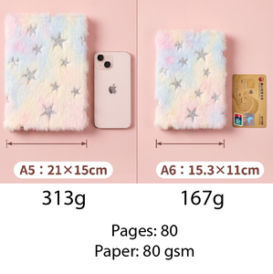 Diario de estudiante degradado de felpa-Regalos de moda y cuaderno de recompensa Diseño avanzado - Product Image 2