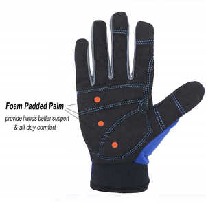 Guantes de Trabajo de Seguridad con Logotipo Personalizado, Resistentes a Químicos, para Mecánicos, al por Mayor, Industriales, Anti-Impacto y Anti-Corte - Product Image 3