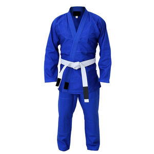 Couleurs et tailles personnalisées disponibles Tissu en polyester et coton de qualité supérieure Respirabilité Flexibilité Léger Séchage rapide Uniforme de BJJ - Product Image 2