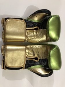 Gants de boxe en cuir de vachette avec logo personnalisé, gants d'entraînement professionnels pour la boxe, le kickboxing, le MMA, vente en gros directe - Product Image 6