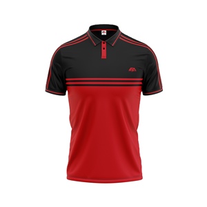 Manufacturer's Best Price Quick Dry 100% Polyester for Polo <b>Shirt</b> Eco-Friendly Anti-Wrinkle <b>Long</b> <b>Sleeve</b> Solid Design <b>Golf</b> - Product Image 1
