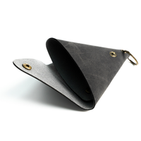 OEM Usine DirectTriangulaire Pliant Porte-clés en Cuir Accessoire Cadeau Boîte de Son pour Logo Personnalisé Coffret Cadeau d'Entreprise Vente en Gros
