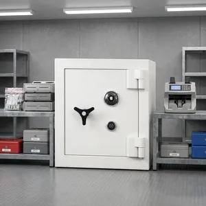 Caja Fuerte para Sala de Finanzas de Supermercado, Resistente al Fuego y al Robo, Caja Fuerte de Seguridad para Oficina TX-152 - Product Image 1