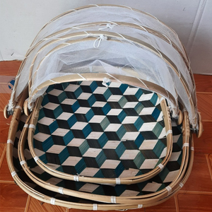 Couverture alimentaire en bambou pliable, protection contre les insectes pour comptoir de cuisine - Product Image 6