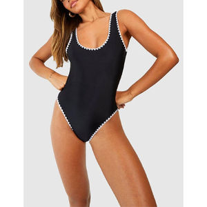 Conjunto de Bikini de Una Pieza para Mujer con Push-Up y Personalización de Logotipo Frontal - Product Image 3