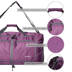 Bolso de hombro Oxford extragrande: ligero, repelente al agua, diseño geométrico para deportes y actividades al aire libre - Product Image 2