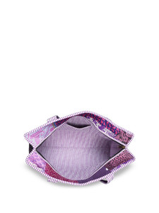 Beautiful Large Cotton Quilted Women Purple Ethnic Motifs Patchwork Quilted <b>Tote</b> <b>Bag</b> Reusable Eco Friendly Grocery Shopping <b>Bag</b> - Product Image 4