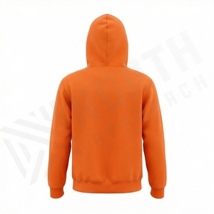Sweat-shirt à capuche surdimensionné brodé en molleton de coton épais pour l'automne, confortable pour les journées froides, couleur personnalisable - Product Image 2