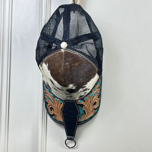 Nouveau design tendance, pince à chapeau en cuir véritable faite à la main pour sac à main de voyage, sac à dos, bagages, porte-chapeau magnétique pour l'extérieur - Product Image 6