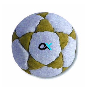 Ballons de jonglage Hacky Sacks de qualité supérieure, légers, écologiques, à forte rétention d'air, conception personnalisée OEM, vente en gros - Product Image 2