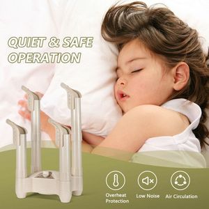 Asciugascarpe e -asciugastivali elettrico con timer e funzione di riscaldamento - Product Image 4