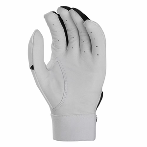 High Quality <b>Baseball</b> Batting <b>Gloves</b> White Black Flexible Grip Breathable Wrist Support Batting <b>Gloves</b> for <b>Baseball</b> Softball - Product Image 2