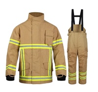 Combinaison de sauvetage personnalisée en polyester confortable pour pompiers - Vêtements de travail haute visibilité certifiés CE