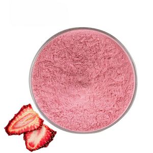 Poudre de fraises de haute qualité, pure et naturelle, pour smoothies, gâteaux, biscuits, boissons protéinées et santé - Product Image 3