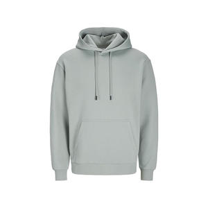 Sweat à capuche d'hiver tricoté personnalisé pour homme, imprimé numériquement, doublé en molleton 100 % coton, sans cordon, avec capuche. - Product Image 3