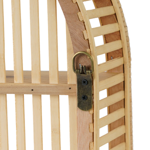 Wholesale Premium Quality Natural Bamboo Arched Shelf Luxury Handmade Wall Decor Storage for Modern Living Space - Product Image 3