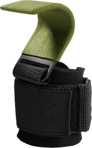 Wholesale Adjustable Anti <b>Slip</b> Gym Grips Wrist Support Weight Lifting Hooks Power Hooks for Fitness Training Cheap Price OEM - Product Image 3