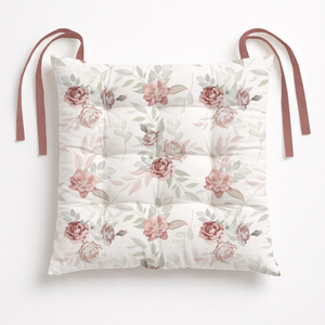 Coussin décoratif pour chaise, coussin d'assise épais et confortable avec attaches pour chaises de cuisine et de salle à manger - Product Image 1
