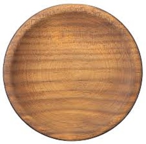 Brown Wooden Serving <b>Plate</b> Handmade Polished Solid Minimalist Design Dining Table Food Serving Dishes & <b>Plates</b> - Product Image 6