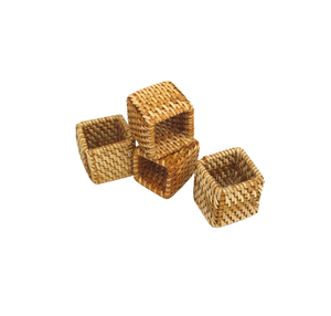 Anillo de Servilleta de Mesa de Lujo para Boda, Tejido en Ratán Natural, Diseño Exclusivo, Artesanía Hecha a Mano, con un Precio Increíble - Product Image 6