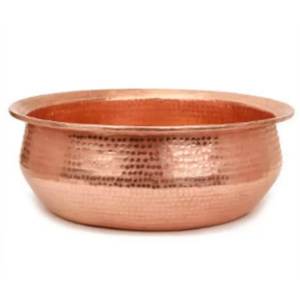Cuenco de cobre duradero para pedicura, portátil, sin necesidad de calentar agua, tazón para baño de pies, cuenco portátil para pedicura, cuenco de cobre para spa de pedicura - Product Image 6