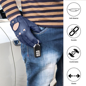 New Style Fashion Sports <b>Driver</b> <b>Gloves</b> Lambskin Leather Men Heavy Duty Industrial Safety Eco-Friendly Breathable Touchscreen Car - Product Image 4