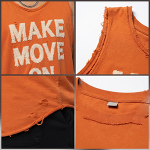 Wholesale Plus Size Tank Top <b>Men</b> Chenille Embroidered <b>Singlet</b> Top Polyester Breathable Stringer <b>Men's</b> Plus Size Gym Tank Tee - Product Image 6