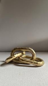 Chaîne de liaison en résine moderne pour intérieur, noire/vert clair/bleu ciel, chaîne de liaison en résine transparente - Product Image 5