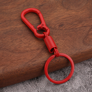 Chất Lượng Cao Retro Kim Loại Mùa Xuân <span class=keywords><strong>Keychain</strong></span> Cá Nhân Phong Cách Cổ Điển Cho Leo Núi Hoặc Xe Chống-Mất Món Quà Sinh Nhật <span class=keywords><strong>Keychain</strong></span> - Product Image 5