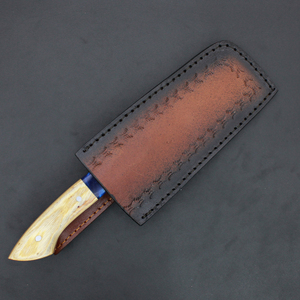 New Design High Quality Chef Knife Steel Kitchen Knives Etched Blade <b>Wood</b> Handle <b>Slicing</b> Kitchen Knives - Product Image 5