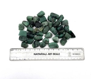 Lote de Esmeraldas Naturales en Bruto, Piedras Preciosas Sueltas de 11-18 mm, Certificadas por IGI, Pleocroicas, para Joyería - Product Image 3