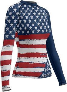 <b>Custom</b> <b>Design</b> Men's Long Sleeve Rashguard BJJ <b>Compression</b> Wear 100% Polyester Premium Quality OEM Service Heat-Transfer Printed - Product Image 2