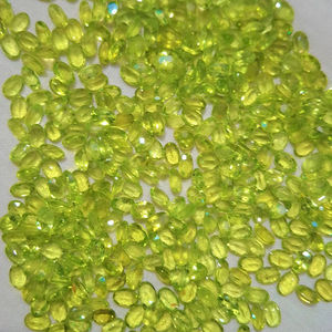 Piedra Preciosa de Peridoto Natural Ovalada de Alta Calidad de 7*5 MM, Piedra Suelta Calibrada Verde para la Fabricación de Joyas, Suministro por Lotes - Product Image 1