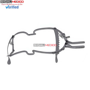 เครื่องมือผ่าตัดช่องปากสัตว์  ที่ถ่างปากแบบ Whitehead ขนาด 4.5 นิ้ว  ทำจากสแตนเลส  สำหรับการผ่าตัดในช่องปาก  ใช้สำหรับการปลูกถ่ายฟัน - Product Image 5