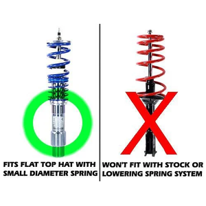 <span class=keywords><strong>1</strong></span> paire de plaques de carrossage de suspension réglable (coilover) pour BMW E46 318 325i 325is M3, disponible uniquement en couleur argent. - Product Image 4