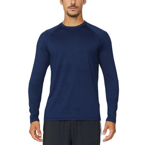 New Wholesale <b>Men</b> Gym Wear Long Sleeve <b>Men's</b> <b>Shirts</b> Fitness Cool Dry Compression Top Long Sleeve <b>Shirt</b> for Gym Fitness Workout - Product Image 3
