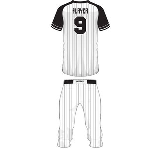 Uniforme de Béisbol Personalizado con Logotipo de Marca Altamente Recomendado, Conjunto de Spandex/Algodón/Fibra de Bambú, Transpirable, Anti-UV, Manga Corta, Tallas Grandes - Product Image 3