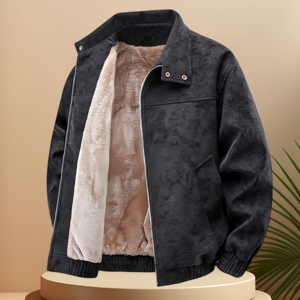 Veste bomber en cuir Rebel pour homme MANWA, coupe-vent d'hiver, noir, Maverick, streetwear urbain - Product Image 3