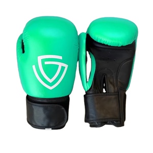 Guantes de Boxeo Profesionales de Alta Calidad, Personalizables, de Cuero Sintético Transpirable que Absorbe la Humedad, para Adultos - Product Image 1