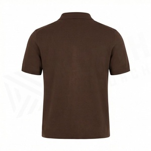 เสื้อโปโลซิปผู้ชาย แขนสั้น ผ้าถักลำลอง ทรงปกติ ผ้าฝ้ายสำหรับฤดูร้อน ไซส์ใหญ่ เสื้อกีฬากอล์ฟ เสื้อผ้าลำลอง - Product Image 2